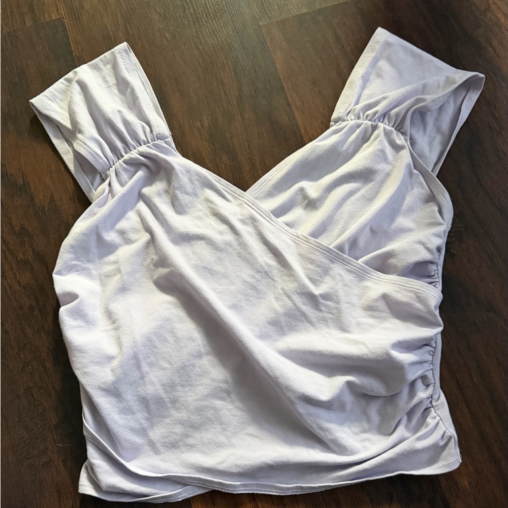Anthropologie Light Lavender V-Neck Camisole Tank